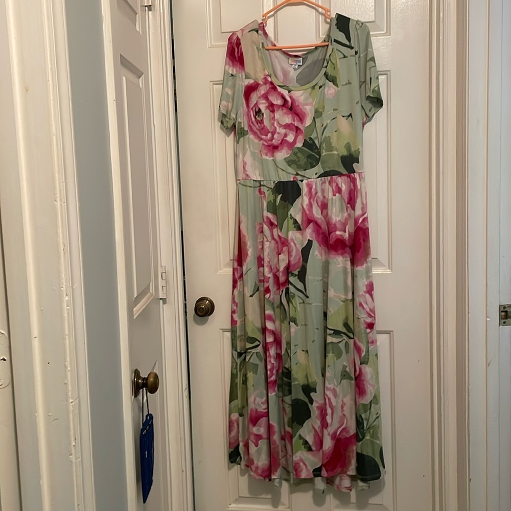 LuLaRoe Maxi Floral Dress